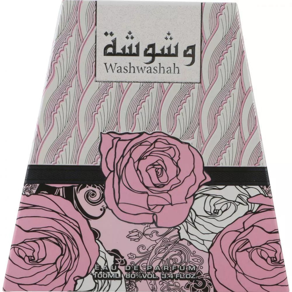 Washwasha Eau de Parfum 100 ml + desodorante corporal 50 ml Lattafa Perfumes Feminino – Perfume Árabe
