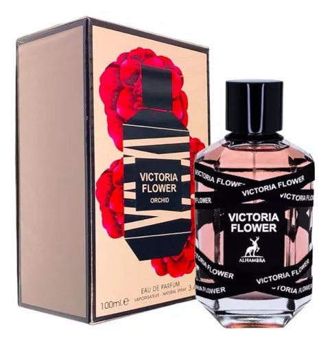 Victoria Flower Orchid Maison Alhambra (Ref. Olfativa FlowerBomb Orchid) 100 ml – Perfume Árabe