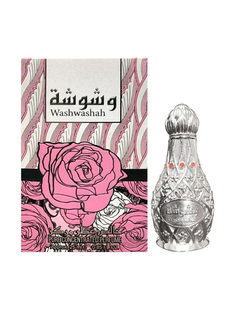 Washwashah Perfume Puro Concentrado Attar Lattafa 25 ml (Perfume Óleo)- Perfume Árabe
