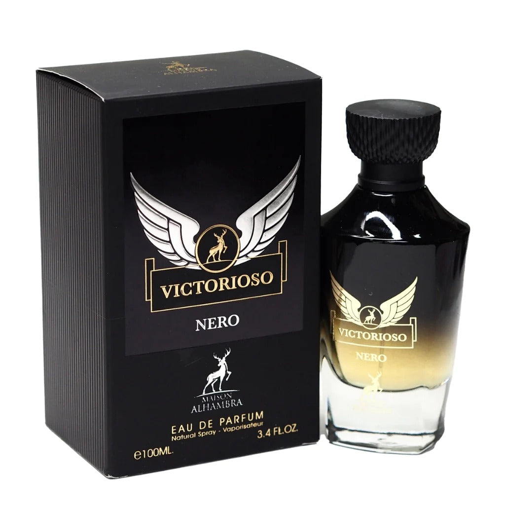 Victorioso Nero Masculino Maison Alhambra Eau de Parfum 100 ml – Perfume Árabe