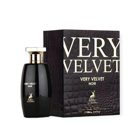 Very Velvet Noir 100 ml EDP Maison Alhambra (Inspiração Very Sexy Victoria Secrets) – Perfume Árabe