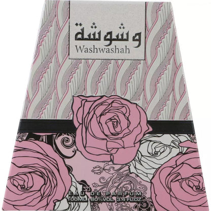 Washwasha Eau de Parfum 100 ml + desodorante corporal 50 ml Lattafa Perfumes Feminino – Perfume Árabe