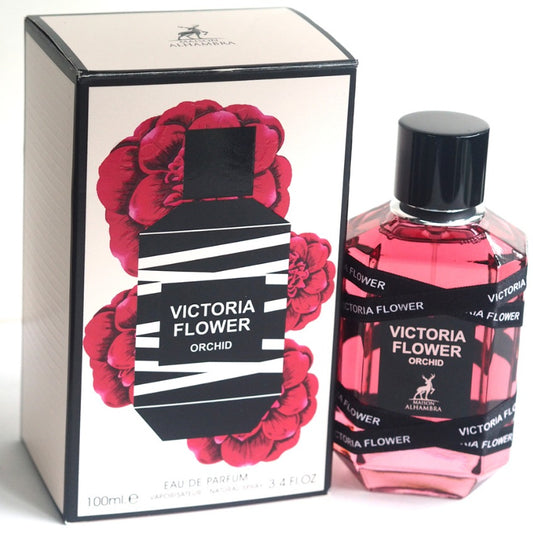 Victoria Flower Orchid Maison Alhambra (Ref. Olfativa FlowerBomb Orchid) 100 ml – Perfume Árabe