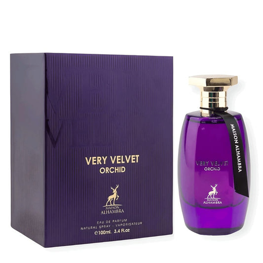 Very Velvet Orchid 100 ml EDP Maison Alhambra (Inspiração Very Sexy Victoria Secrets) – Perfume Árabe