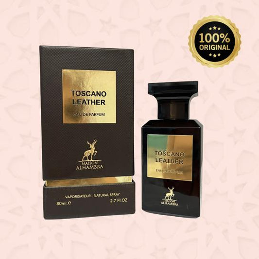 Toscano Leather EDP ( Ref. Olfativa Tobbaco Vanille) 80 ml – Perfume Árabe