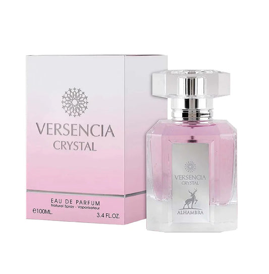 Versencia Crystal EUA DE PARFUM By Maison Alhambra 100ml – PERFUME ÁRABE