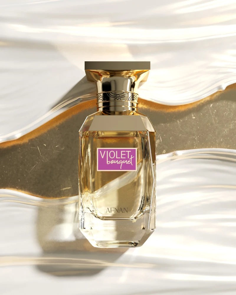 Violet Bouquet 80 ml Afnan Eau de Parfum (Ref. Olfativa Baccarat Rouge) – Perfume Árabe